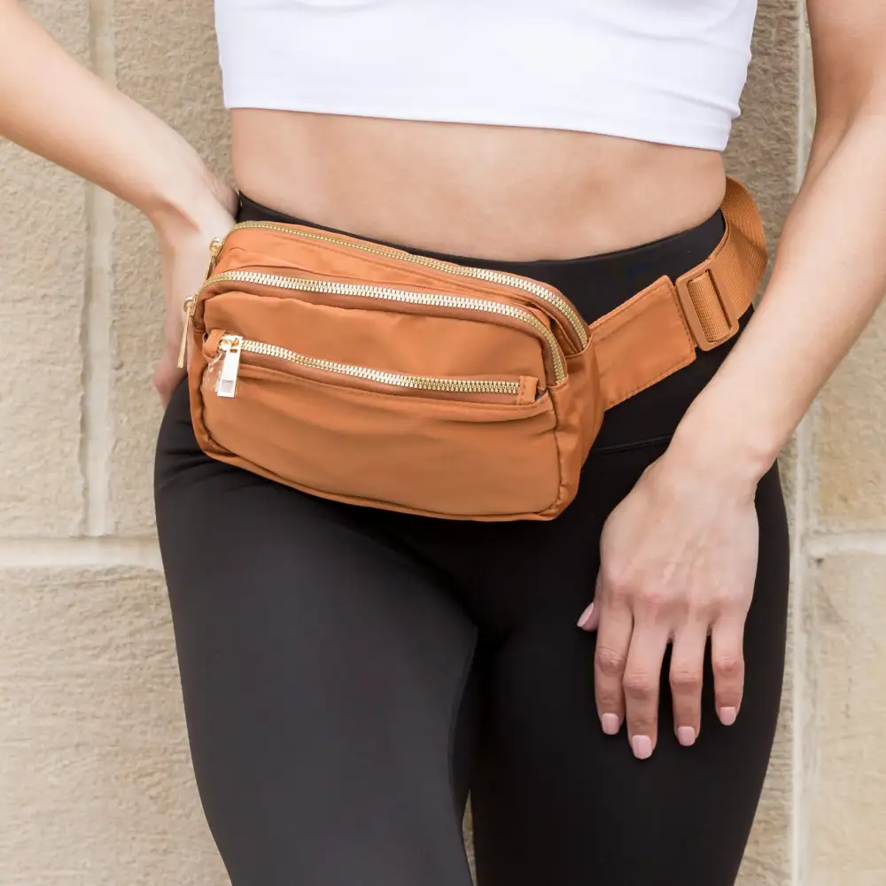 Everyday Nylon Sling Crossbody Belt Bag