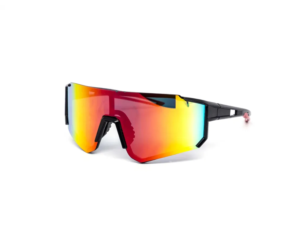12-Pack Sport Shield Burnt Sunglasses