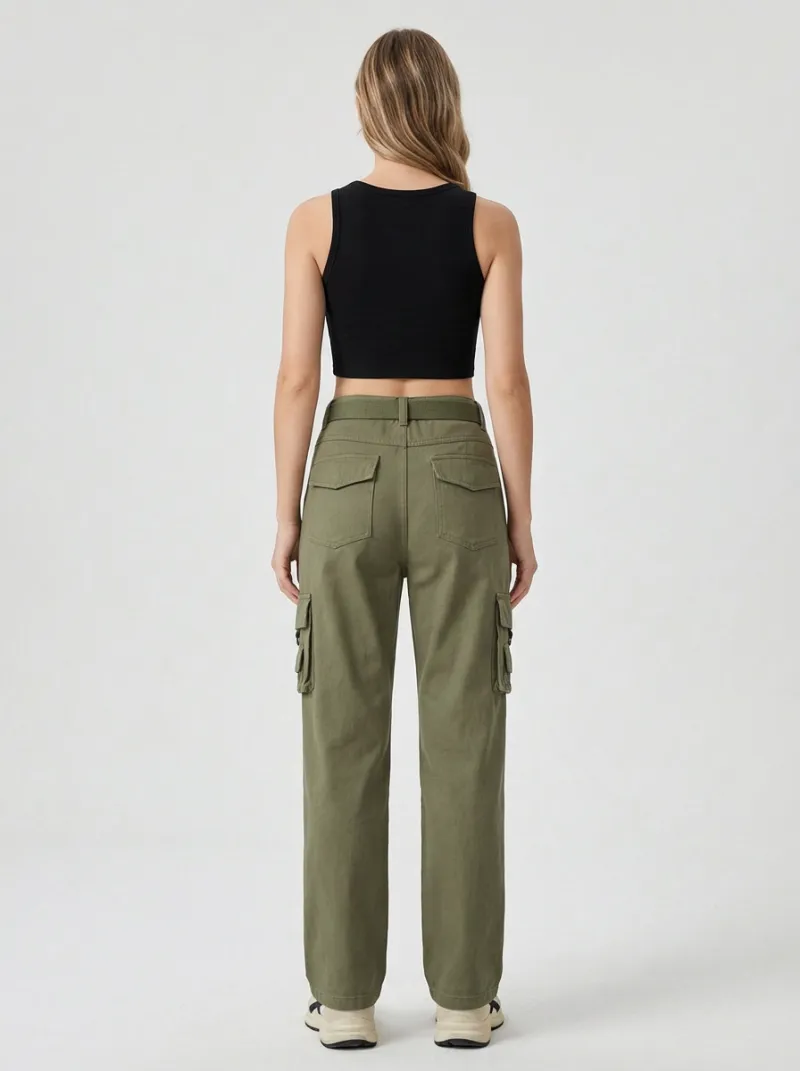 Signature Multi Pocket Sport Look Women's Multi Pocket Cargo Pants