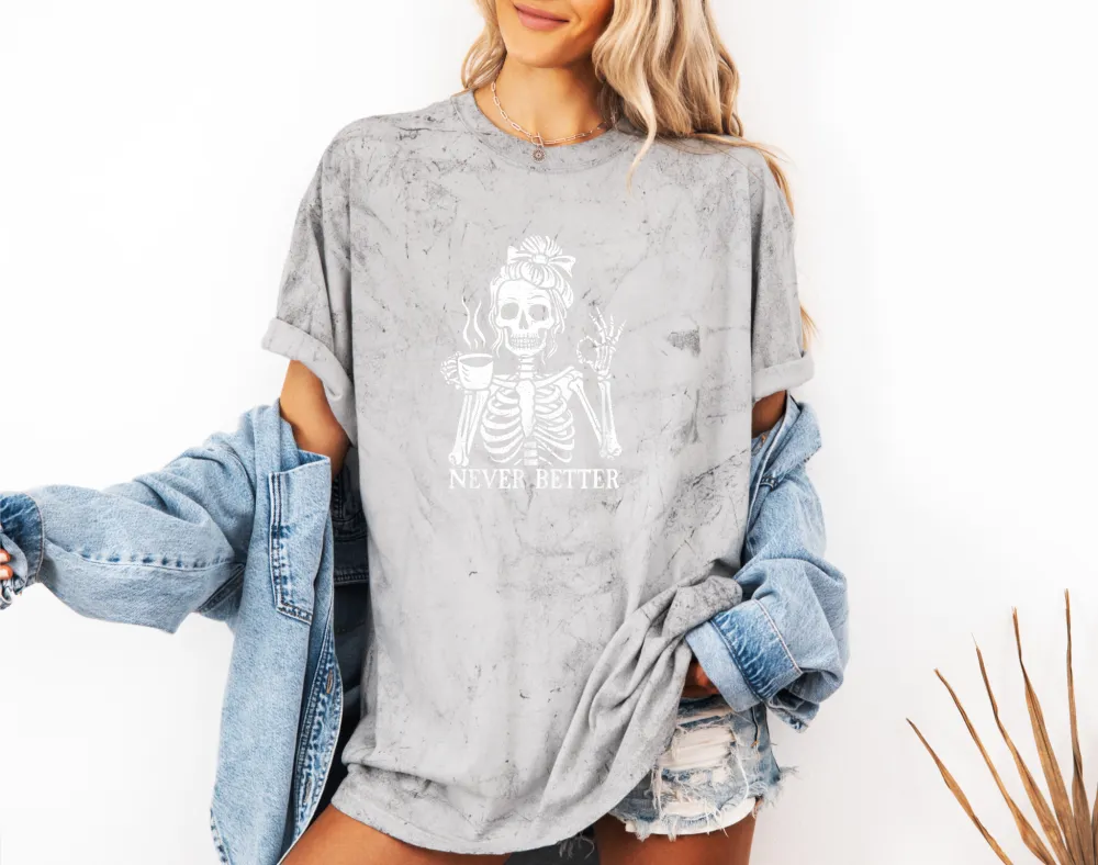 Easy Mood Graphic Garment Dyed Tee
