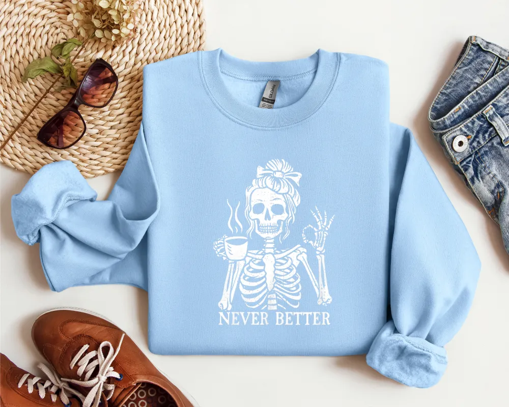 Easy Mood Graphic Crewneck Sweatshirt