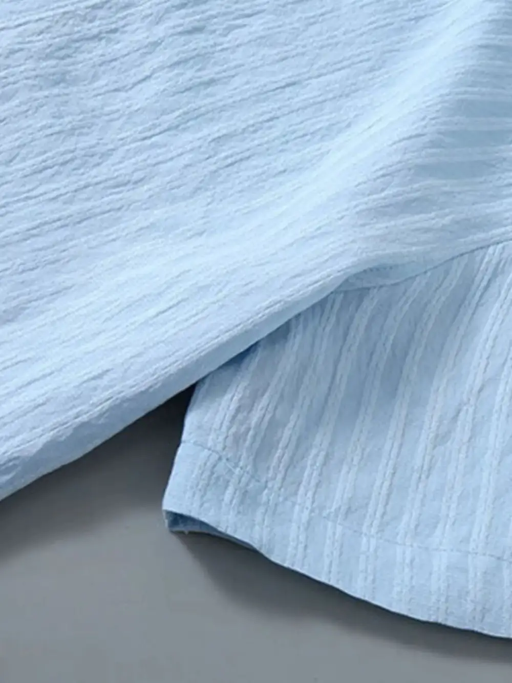 Short-Sleeve Breathable Button-Up Shirt