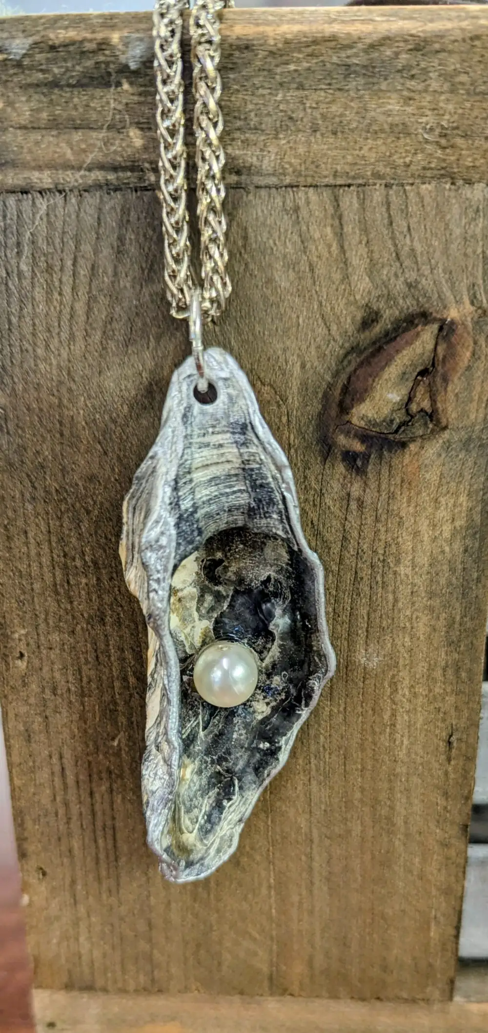 Pearl Oyster Necklace
