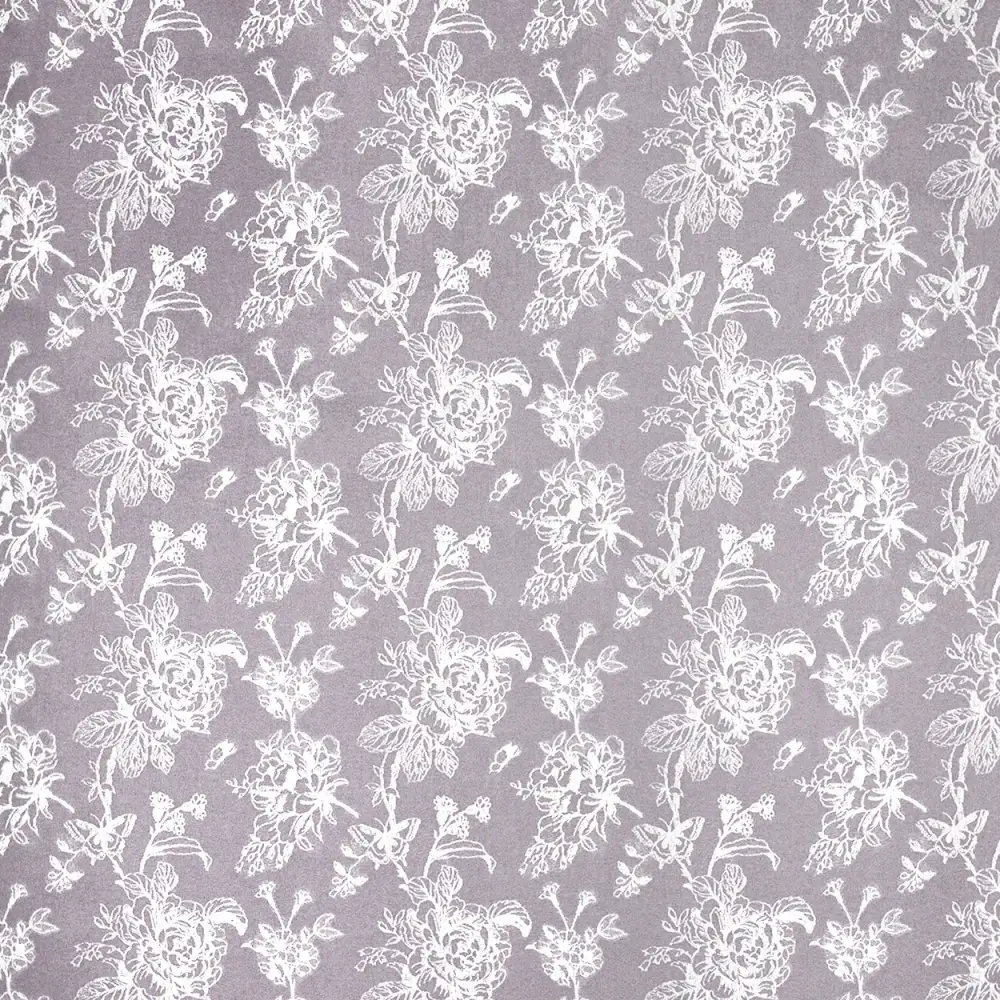 Refined Bedroom Woven Floral Cotton Duvet Cover Set