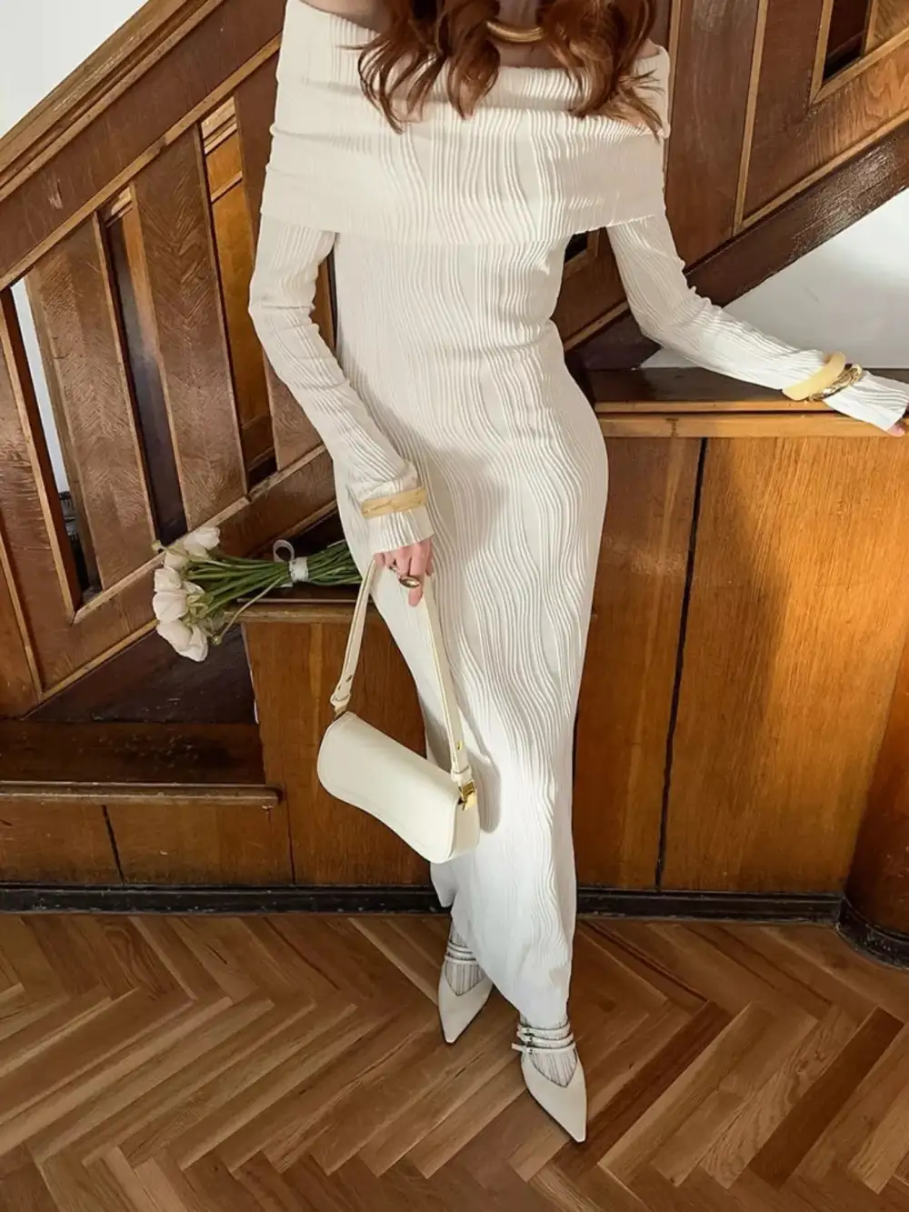 Easy Fit Knit Maxi Dress