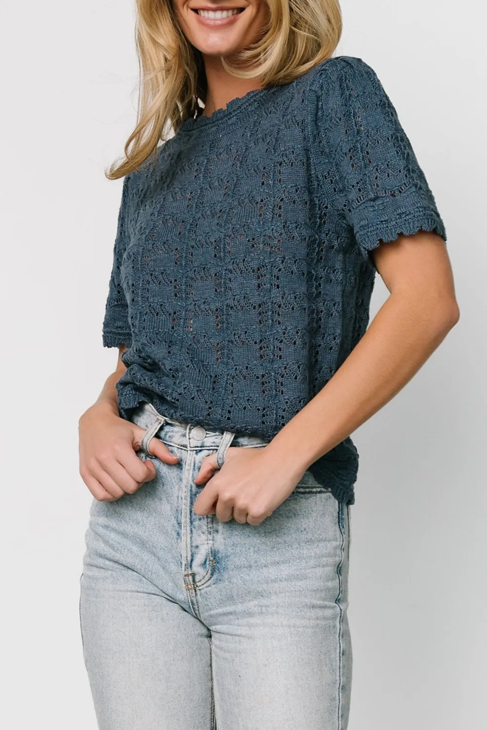 Elegant Temperament Design Sense Hollow Out Shirt