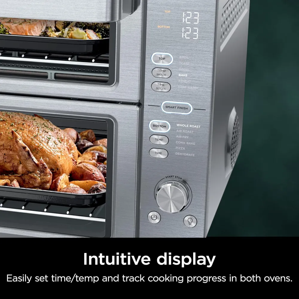 Ninja DCT451 12-in-1 Smart Double Oven with FlexDoor
