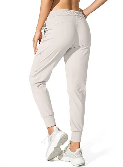 7PACK-Women'S Athletic Pants With Adjustable Drawstring Pockets For Running, Lounging, Workout, And Jogging