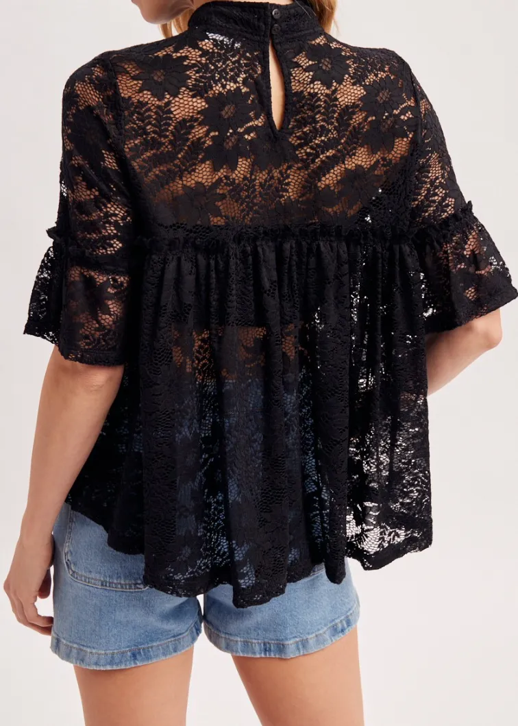 Mock Baby Doll Top