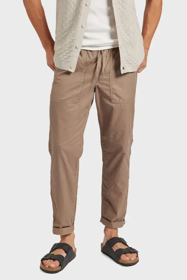 Oxford Beach Pant- Stucco tan