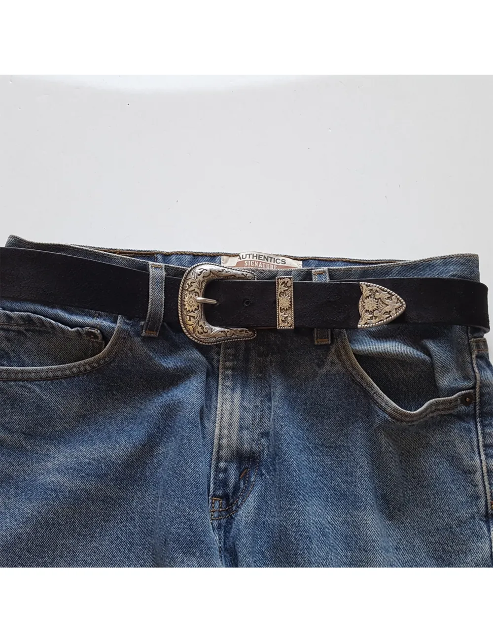 Western Buckle Belt