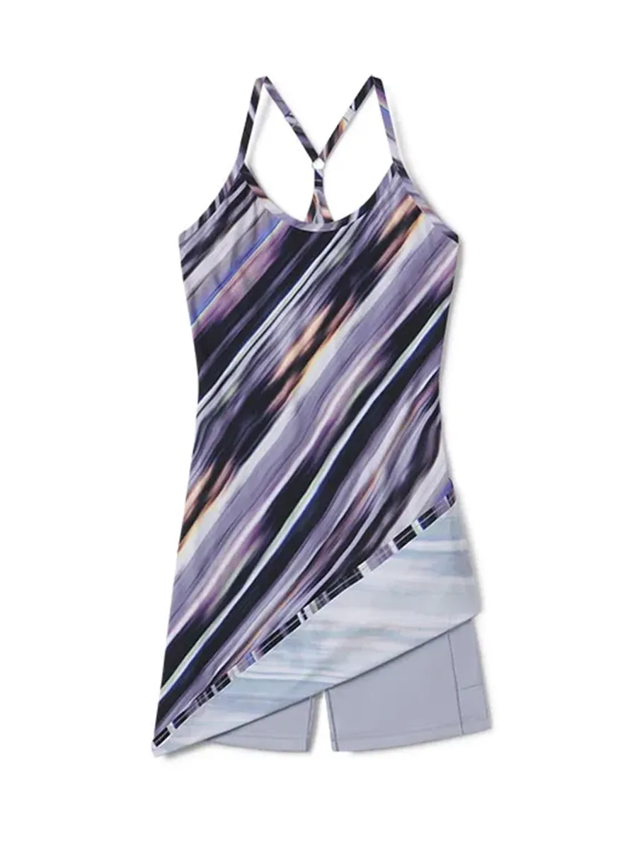 Tie Dye Quick-Drying Mini Dress