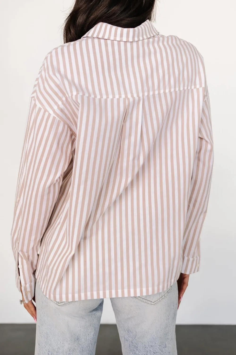 Daily Commute Sun Protection Versatile Stripes Top