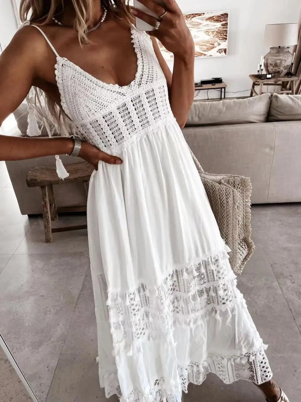 Crochet Dress Casual