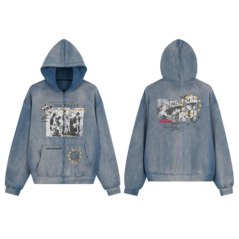 Rock Star Washed Cotton Jacket