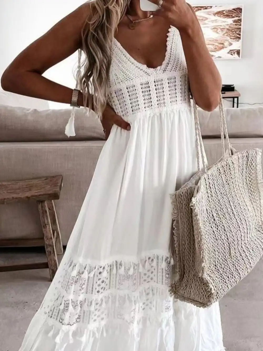 Crochet Dress Casual