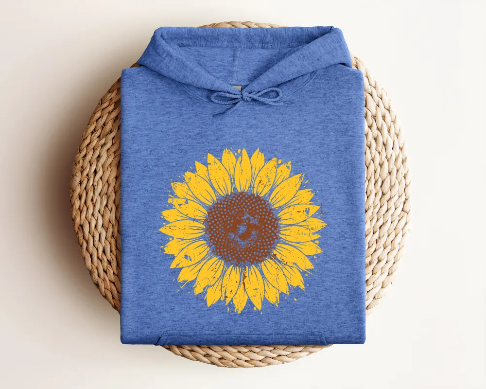 Sunflower Graphic Pullover Hoodie