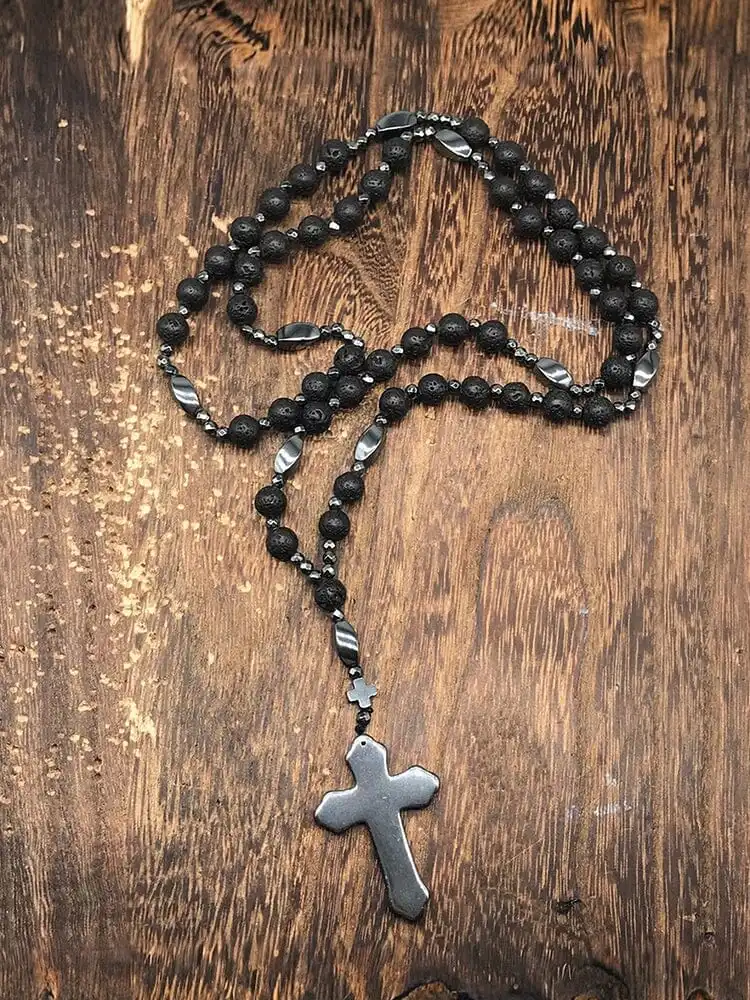 Natural Stone Pendant Necklace