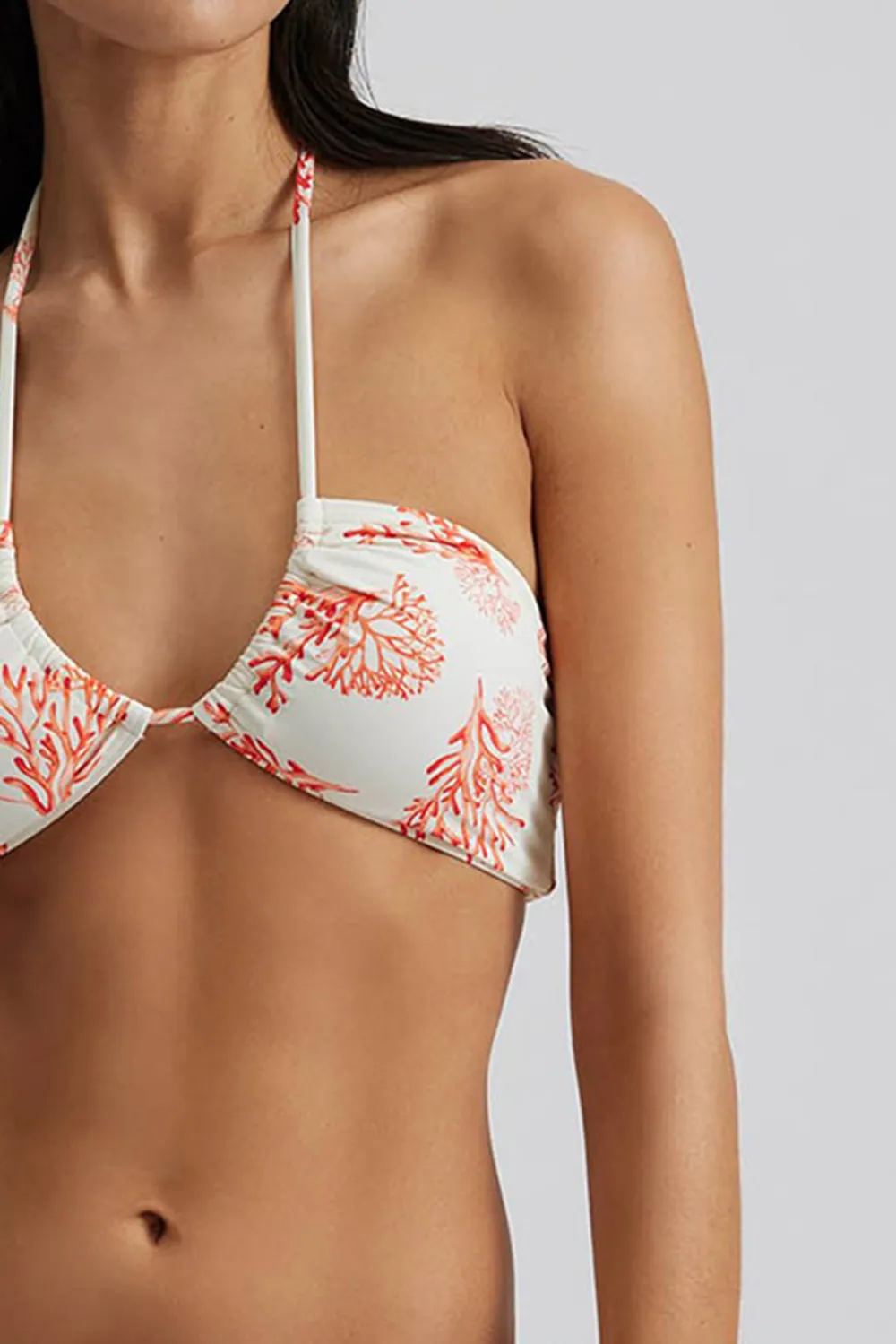 Printed Drawstring Bikini Bottom