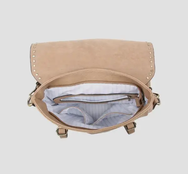 Studded Detail Everyday Casual Backpack