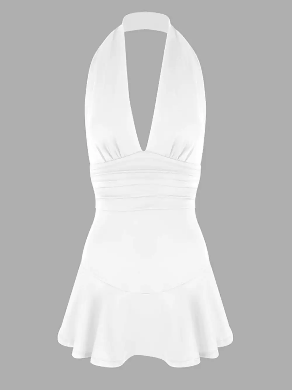 Comfort Fit Ruffle Mini Dress