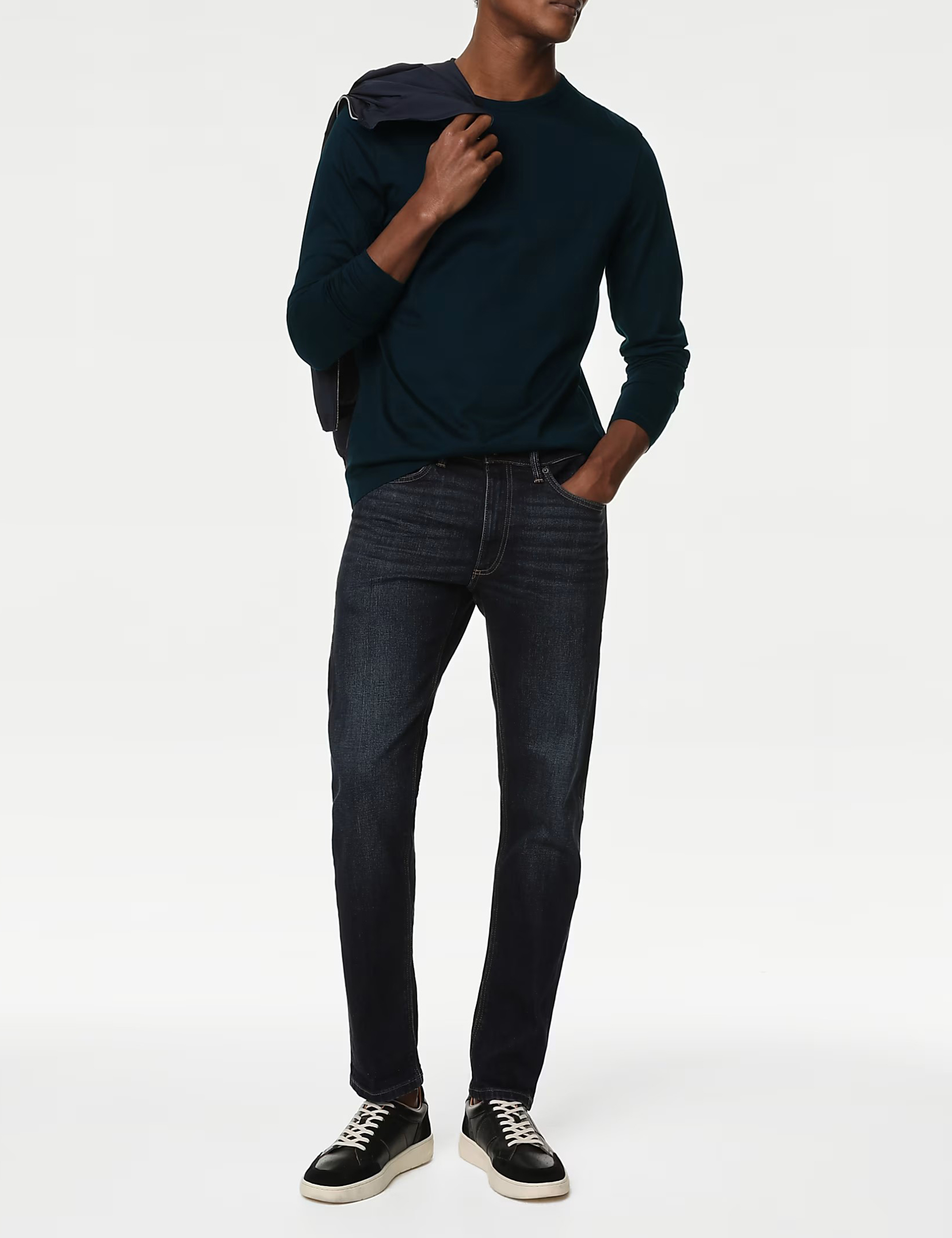 Pure Cotton Long Sleeve T-Shirt