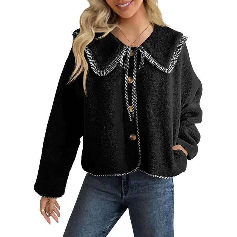 Women’s Fuzzy Fleece Jacket – Cute, Cozy & Effortlessly Chic Soft Warmth. Sweet Style. Everyday Comfort.