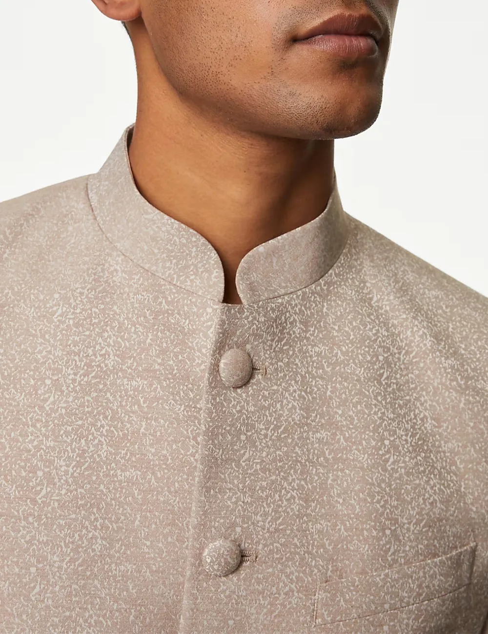 Light Textured Jacquard Jacket