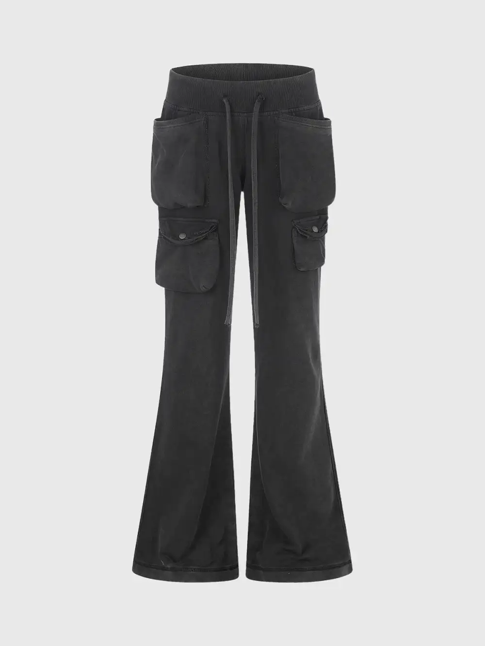 Flared Cargo Pants