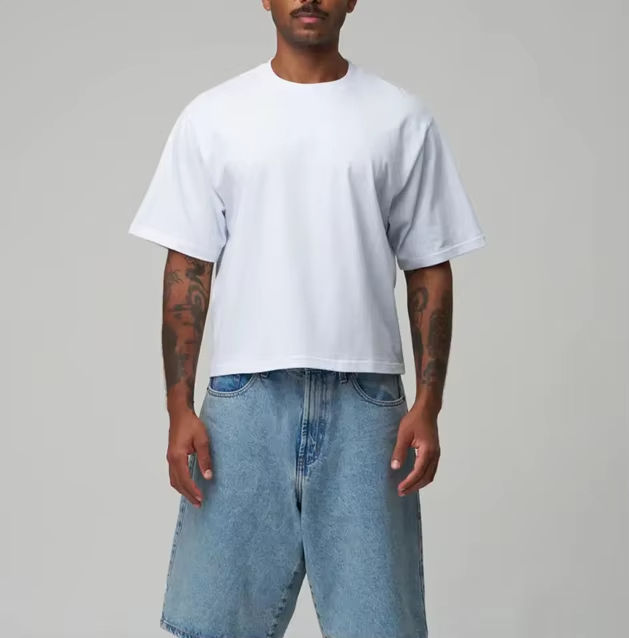 Men's Square Shoulder T-Shirt 300gsm