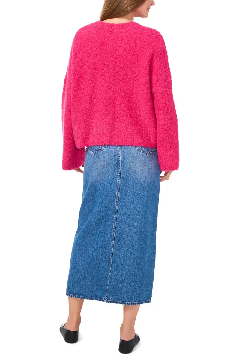 Crewneck Flare Sleeve Sweater