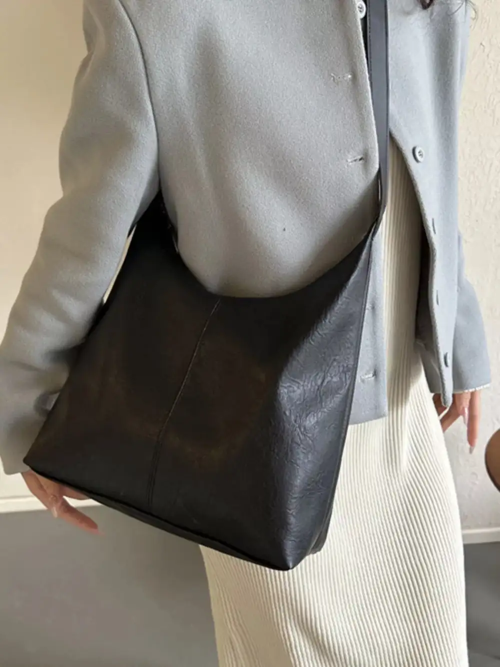 PU Leather Crossbody Bag