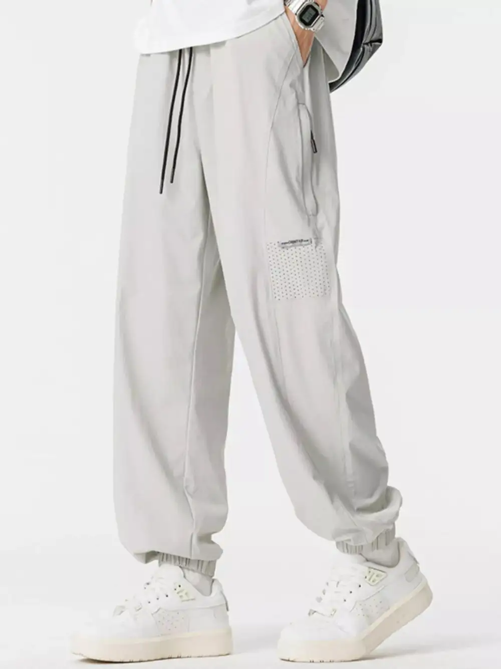 Men's Plus Size Lightweight Breathable Casual Pants