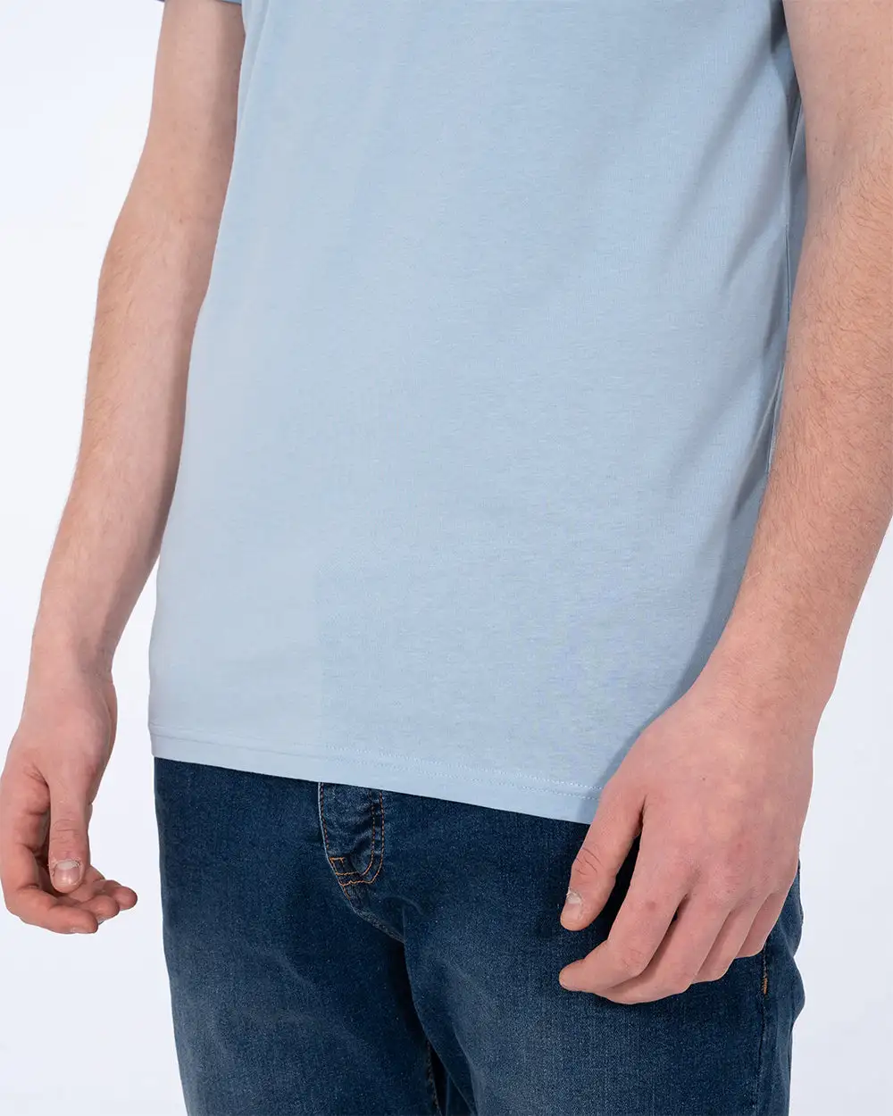 Modern Everyday Classic Crew Neck Short Sleeve T Shirt