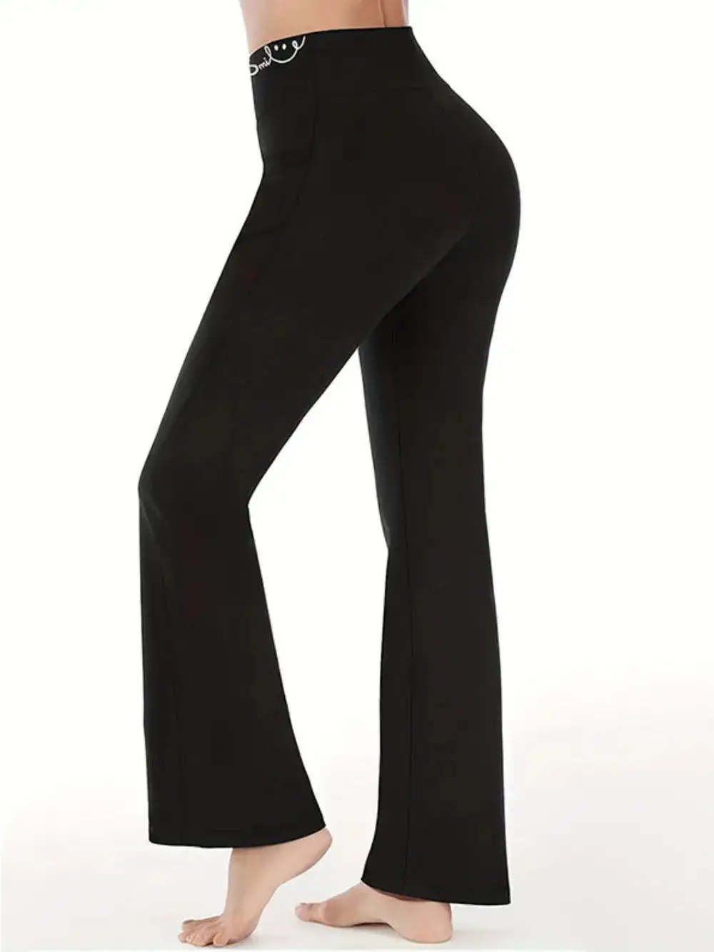 Tailored High Waist Pocket Detail Pants
