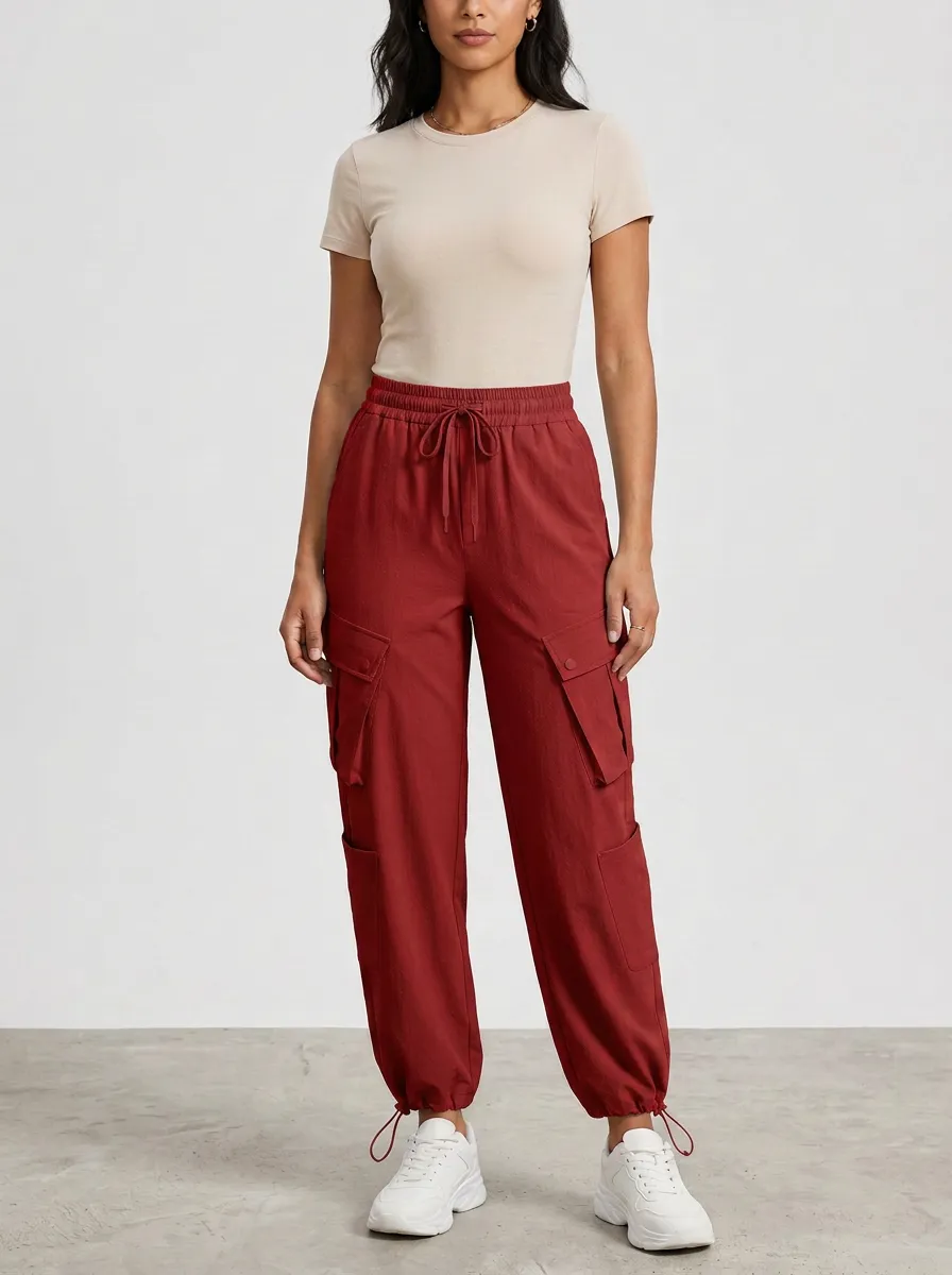 Women's Classic Comfort Inspired Cargo Cargo Work Pants