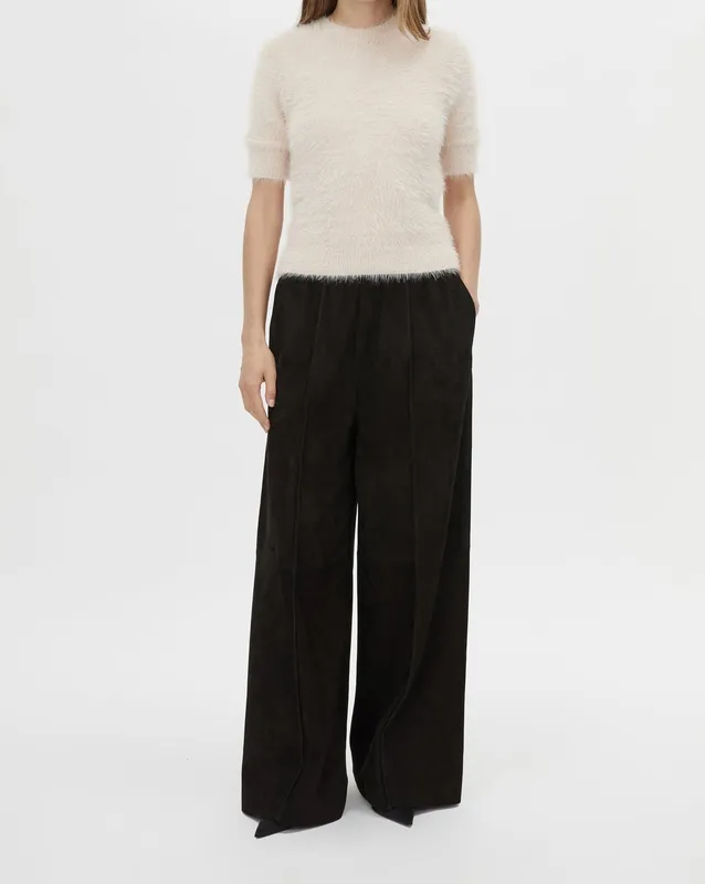 Powder Pink Knit Maxi Top