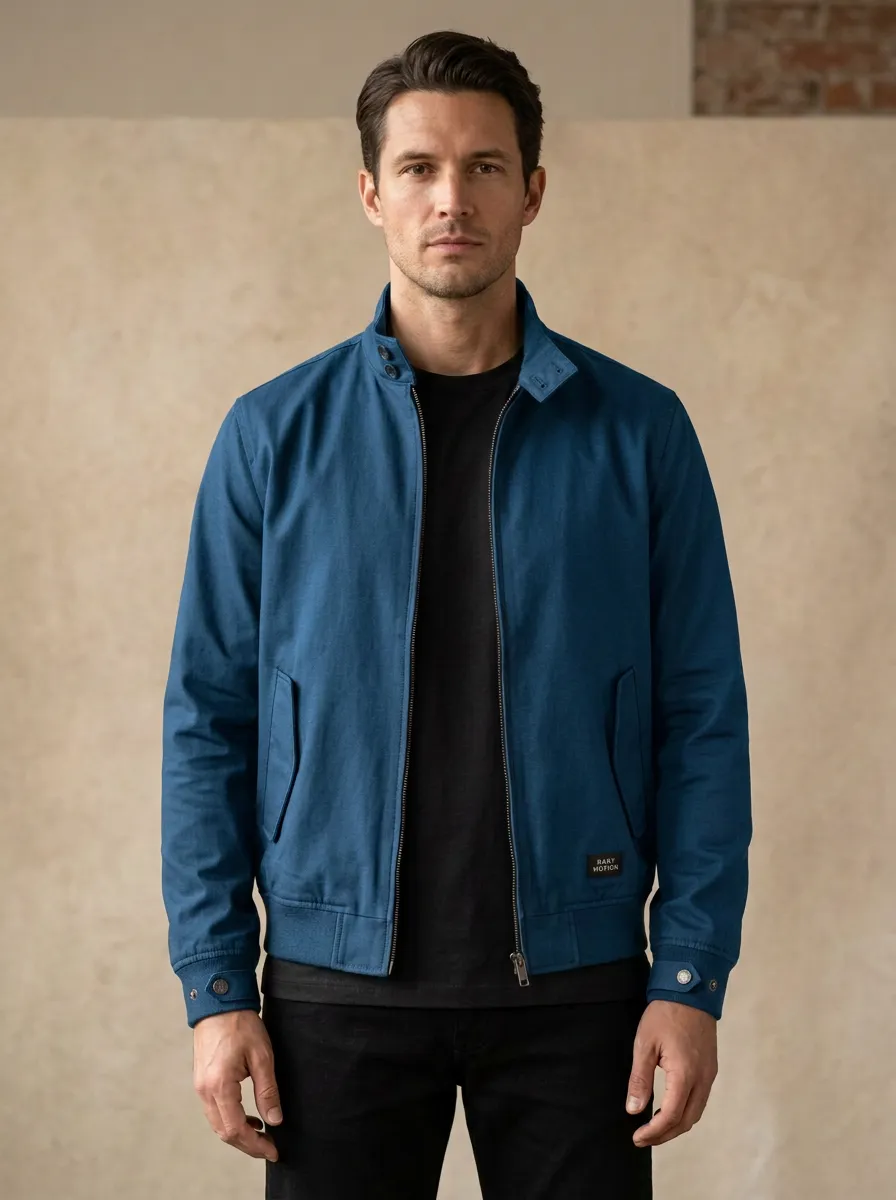 Solid Bomber Jacket
