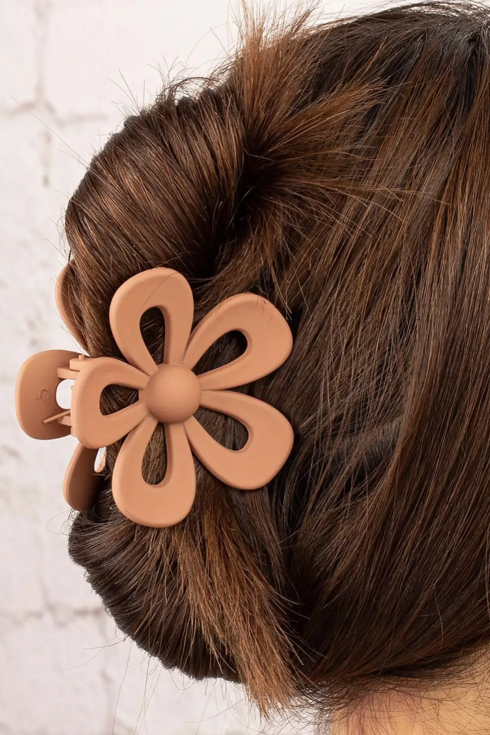 Hollow Flower Hair Claw Clip