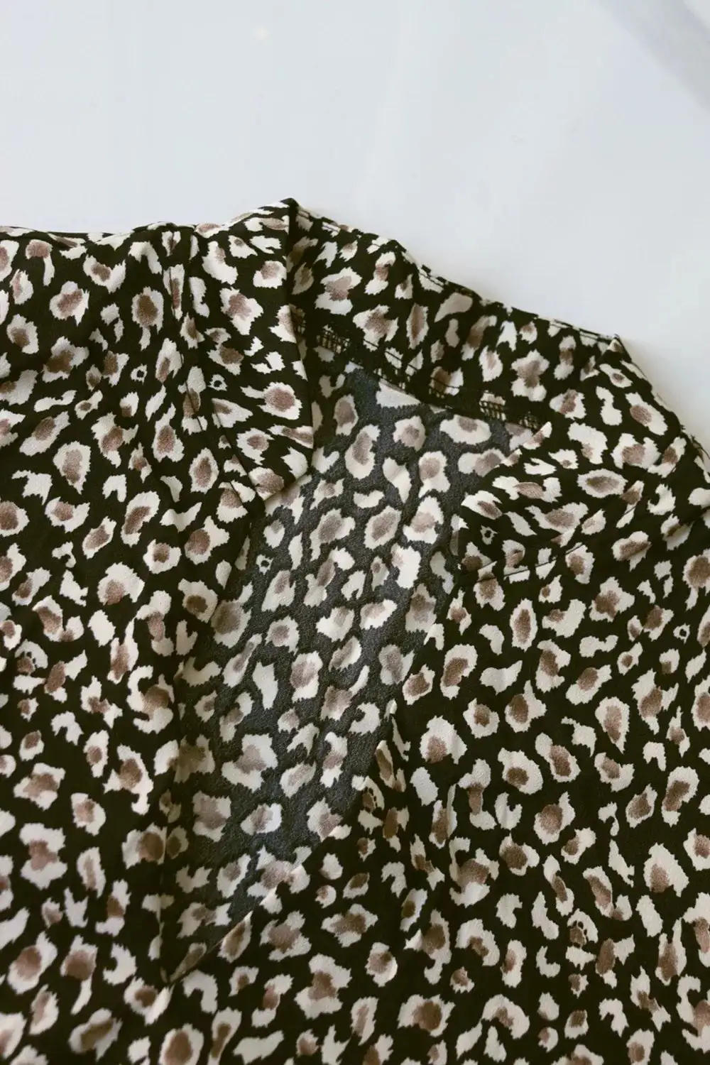 Animal Print Dress Casual