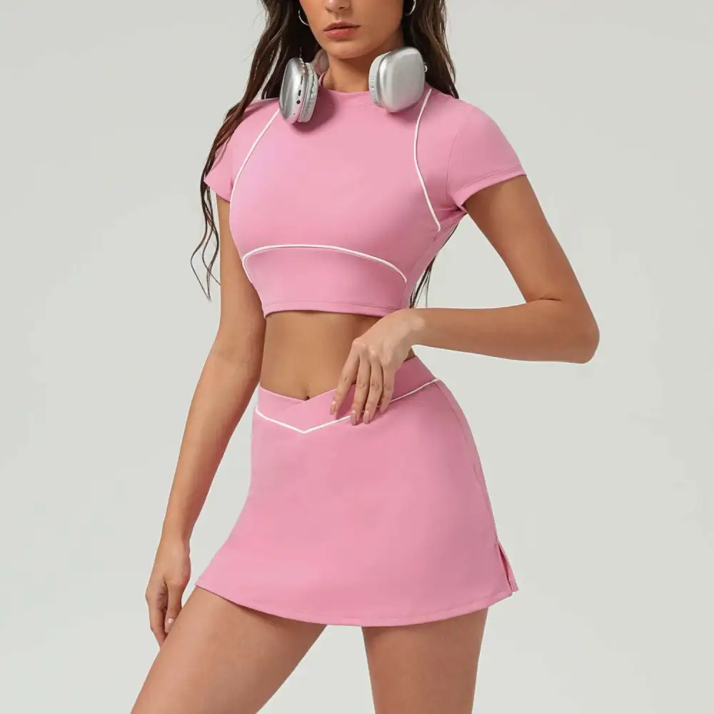 Quick-Dry Tennis Top, Trousers and Skort Active Set