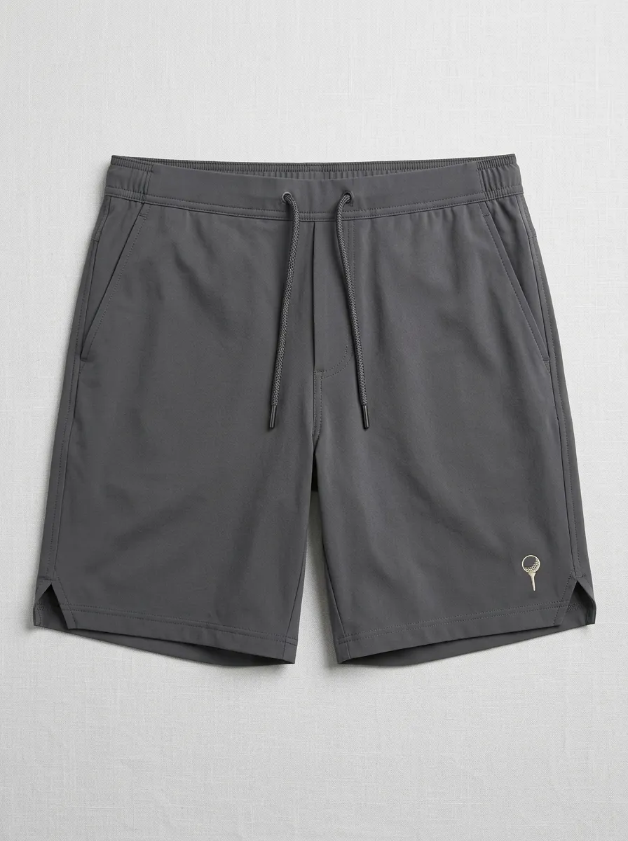 Practice Golf-Ball Ball-On-Tee Golf Athletic Shorts