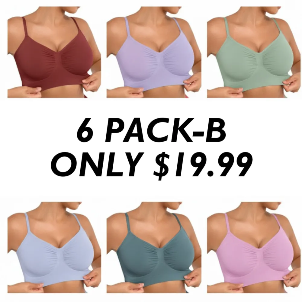 Women's Wireless Sculpt Bra Comfort Bralettes No Underwire Unlined Cami Bra