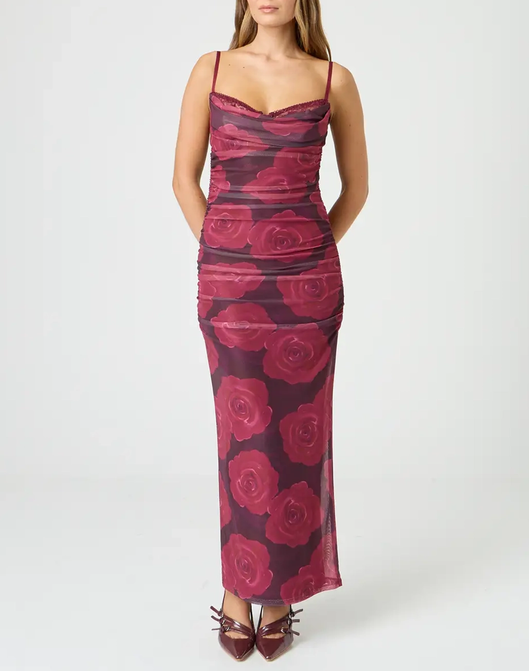 Daily Ruched Maxi Dress