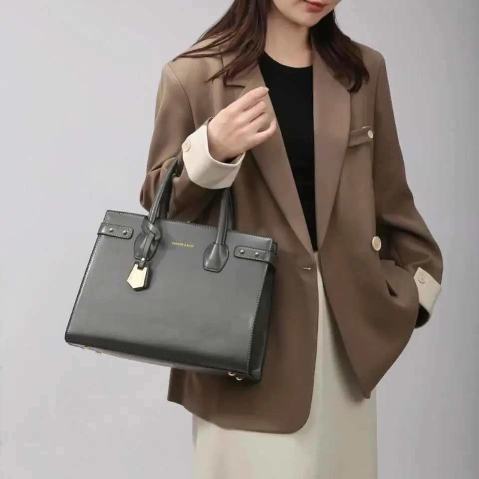 Refined Soft Zip-Top Crossbody Bag
