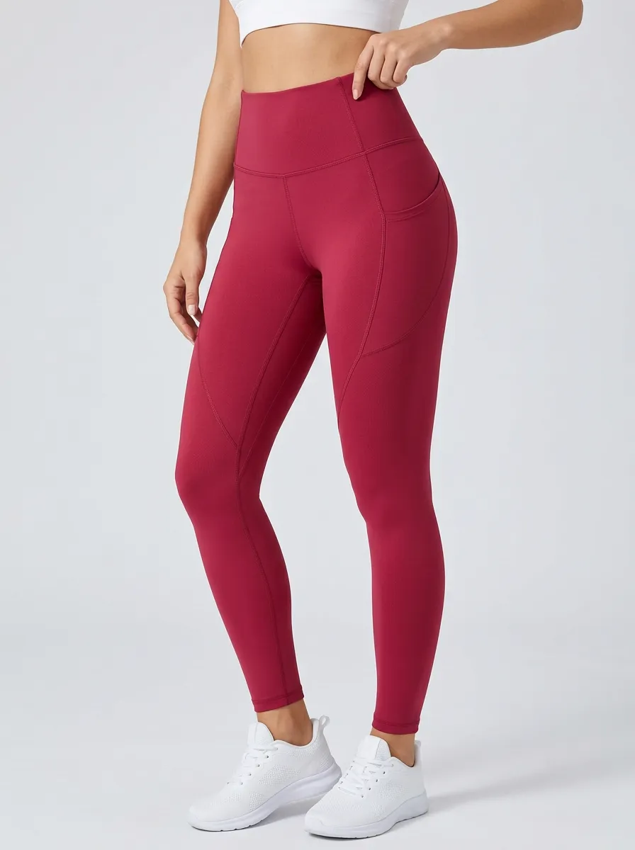Active Pocket Detail Shaping Leggings