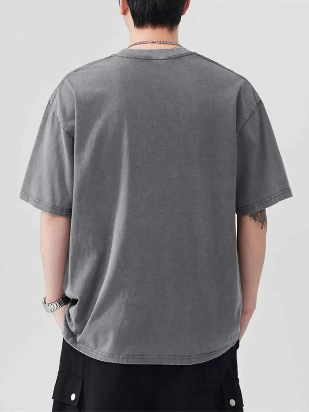 Graphic Round Neck Short Sleeve T-Shirt
