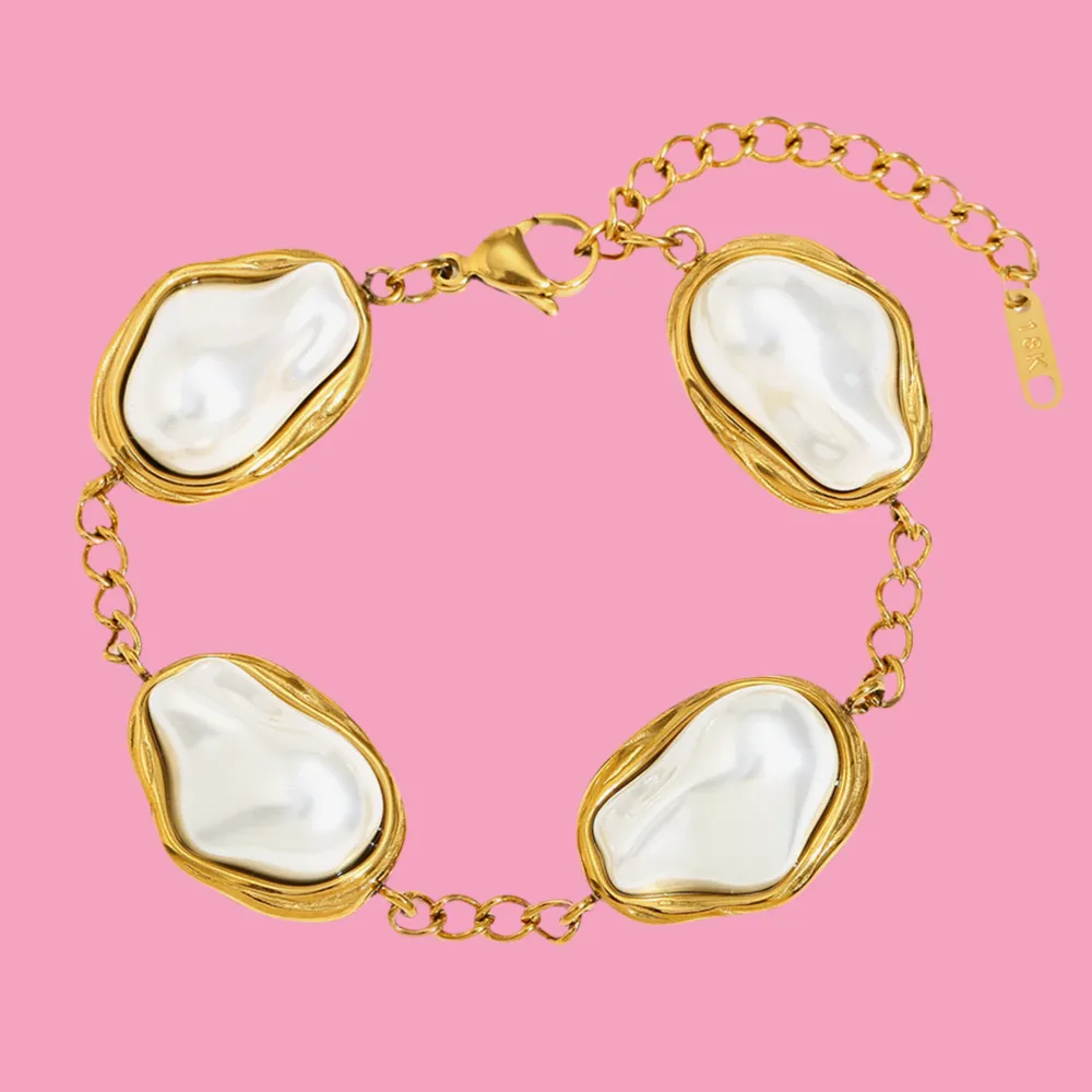 Pearl Chunky Bracelet