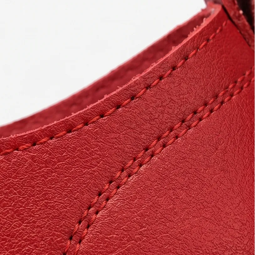 Hand-stitched PU Loafers