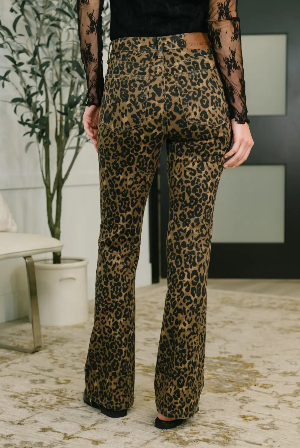 High Waist Printed Bottoms